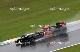 Heikki Kovalainen (FIN), Lotus F1 Team  22.11.2013. Formula 1 World Championship, Rd 19, Brazilian Grand Prix, Sao Paulo, Brazil, Practice Day.