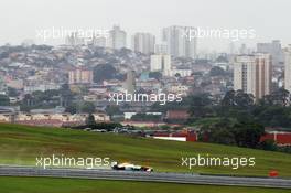Adrian Sutil (GER) Sahara Force India VJM06. 22.11.2013. Formula 1 World Championship, Rd 19, Brazilian Grand Prix, Sao Paulo, Brazil, Practice Day.