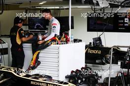 Romain Grosjean (FRA) Lotus F1 Team. 22.11.2013. Formula 1 World Championship, Rd 19, Brazilian Grand Prix, Sao Paulo, Brazil, Practice Day.