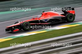 Jules Bianchi (FRA), Marussia Formula One Team   22.11.2013. Formula 1 World Championship, Rd 19, Brazilian Grand Prix, Sao Paulo, Brazil, Practice Day.