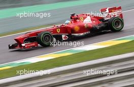 Fernando Alonso (ESP), Scuderia Ferrari  22.11.2013. Formula 1 World Championship, Rd 19, Brazilian Grand Prix, Sao Paulo, Brazil, Practice Day.