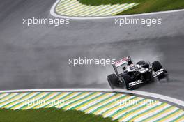 Pastor Maldonado (VEN) Williams FW35. 22.11.2013. Formula 1 World Championship, Rd 19, Brazilian Grand Prix, Sao Paulo, Brazil, Practice Day.