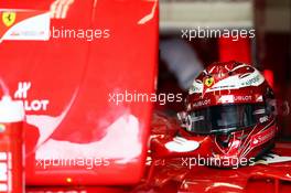 The helmet of Felipe Massa (BRA) Ferrari. 22.11.2013. Formula 1 World Championship, Rd 19, Brazilian Grand Prix, Sao Paulo, Brazil, Practice Day.
