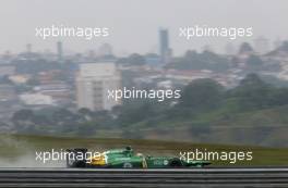 Charles Pic (FRA), Catheram Formula One Team  22.11.2013. Formula 1 World Championship, Rd 19, Brazilian Grand Prix, Sao Paulo, Brazil, Practice Day.