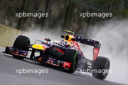 Mark Webber (AUS) Red Bull Racing RB9. 22.11.2013. Formula 1 World Championship, Rd 19, Brazilian Grand Prix, Sao Paulo, Brazil, Practice Day.