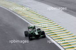 Giedo van der Garde (NDL), Caterham F1 Team  22.11.2013. Formula 1 World Championship, Rd 19, Brazilian Grand Prix, Sao Paulo, Brazil, Practice Day.