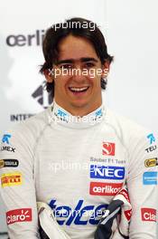 Esteban Gutierrez (MEX) Sauber. 22.11.2013. Formula 1 World Championship, Rd 19, Brazilian Grand Prix, Sao Paulo, Brazil, Practice Day.