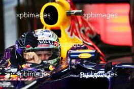 Sebastian Vettel (GER) Red Bull Racing RB9. 22.11.2013. Formula 1 World Championship, Rd 19, Brazilian Grand Prix, Sao Paulo, Brazil, Practice Day.