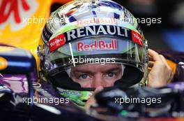 Sebastian Vettel (GER), Red Bull Racing  22.11.2013. Formula 1 World Championship, Rd 19, Brazilian Grand Prix, Sao Paulo, Brazil, Practice Day.