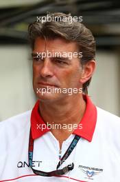Graeme Lowdon (GBR) Marussia F1 Team Chief Executive Officer. 22.11.2013. Formula 1 World Championship, Rd 19, Brazilian Grand Prix, Sao Paulo, Brazil, Practice Day.