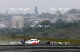 Sergio Perez (MEX), McLaren Mercedes  22.11.2013. Formula 1 World Championship, Rd 19, Brazilian Grand Prix, Sao Paulo, Brazil, Practice Day.