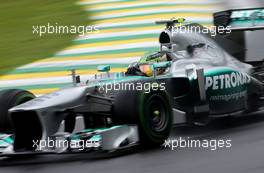 Lewis Hamilton (GBR), Mercedes Grand Prix  22.11.2013. Formula 1 World Championship, Rd 19, Brazilian Grand Prix, Sao Paulo, Brazil, Practice Day.