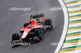 Max Chilton (GBR), Marussia F1 Team  22.11.2013. Formula 1 World Championship, Rd 19, Brazilian Grand Prix, Sao Paulo, Brazil, Practice Day.