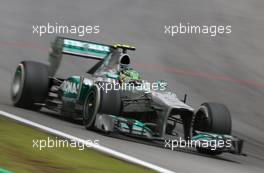 Lewis Hamilton (GBR), Mercedes Grand Prix  24.11.2013. Formula 1 World Championship, Rd 19, Brazilian Grand Prix, Sao Paulo, Brazil, Race Day.