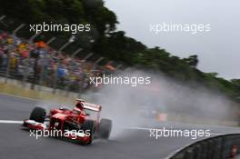 Felipe Massa (BRA) Ferrari F138. 23.11.2013. Formula 1 World Championship, Rd 19, Brazilian Grand Prix, Sao Paulo, Brazil, Qualifying Day.