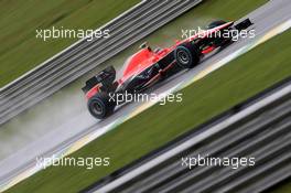 Max Chilton (GBR) Marussia F1 Team MR02. 23.11.2013. Formula 1 World Championship, Rd 19, Brazilian Grand Prix, Sao Paulo, Brazil, Qualifying Day.