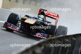 Jean-Eric Vergne (FRA) Scuderia Toro Rosso STR8. 23.11.2013. Formula 1 World Championship, Rd 19, Brazilian Grand Prix, Sao Paulo, Brazil, Qualifying Day.