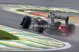 Nico Hulkenberg (GER), Sauber F1 Team Formula One team  23.11.2013. Formula 1 World Championship, Rd 19, Brazilian Grand Prix, Sao Paulo, Brazil, Qualifying Day.