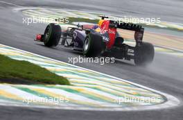 Mark Webber (AUS), Red Bull Racing  23.11.2013. Formula 1 World Championship, Rd 19, Brazilian Grand Prix, Sao Paulo, Brazil, Qualifying Day.
