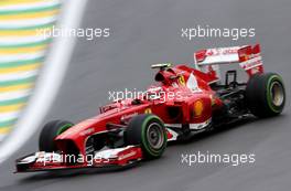 Felipe Massa (BRA), Scuderia Ferrari  23.11.2013. Formula 1 World Championship, Rd 19, Brazilian Grand Prix, Sao Paulo, Brazil, Qualifying Day.