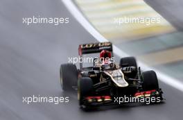 Heikki Kovalainen (FIN), Lotus F1 Team  23.11.2013. Formula 1 World Championship, Rd 19, Brazilian Grand Prix, Sao Paulo, Brazil, Qualifying Day.