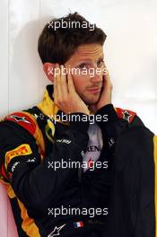 Romain Grosjean (FRA) Lotus F1 Team. 23.11.2013. Formula 1 World Championship, Rd 19, Brazilian Grand Prix, Sao Paulo, Brazil, Qualifying Day.