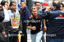 Sebastian Vettel (GER) Red Bull Racing. 23.11.2013. Formula 1 World Championship, Rd 19, Brazilian Grand Prix, Sao Paulo, Brazil, Qualifying Day.