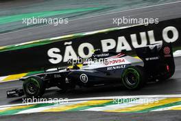 Valtteri Bottas (FIN) Williams FW35. 23.11.2013. Formula 1 World Championship, Rd 19, Brazilian Grand Prix, Sao Paulo, Brazil, Qualifying Day.