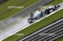 Lewis Hamilton (GBR) Mercedes AMG F1 W04. 23.11.2013. Formula 1 World Championship, Rd 19, Brazilian Grand Prix, Sao Paulo, Brazil, Qualifying Day.