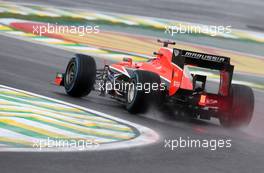 Jules Bianchi (FRA), Marussia Formula One Team   23.11.2013. Formula 1 World Championship, Rd 19, Brazilian Grand Prix, Sao Paulo, Brazil, Qualifying Day.