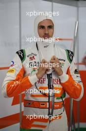 Adrian Sutil (GER) Sahara Force India F1. 23.11.2013. Formula 1 World Championship, Rd 19, Brazilian Grand Prix, Sao Paulo, Brazil, Qualifying Day.