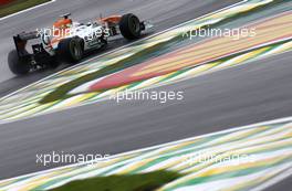 Paul di Resta (GBR), Force India Formula One Team  23.11.2013. Formula 1 World Championship, Rd 19, Brazilian Grand Prix, Sao Paulo, Brazil, Qualifying Day.