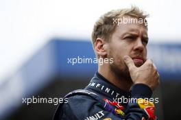 Sebastian Vettel (GER) Red Bull Racing. 24.11.2013. Formula 1 World Championship, Rd 19, Brazilian Grand Prix, Sao Paulo, Brazil, Race Day.