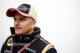 Heikki Kovalainen (FIN) Lotus F1 Team. 24.11.2013. Formula 1 World Championship, Rd 19, Brazilian Grand Prix, Sao Paulo, Brazil, Race Day.