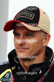 Heikki Kovalainen (FIN) Lotus F1 Team. 24.11.2013. Formula 1 World Championship, Rd 19, Brazilian Grand Prix, Sao Paulo, Brazil, Race Day.