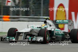 Lewis Hamilton (GBR) Mercedes AMG F1 W04. 07.06.2013. Formula 1 World Championship, Rd 7, Canadian Grand Prix, Montreal, Canada, Practice Day.