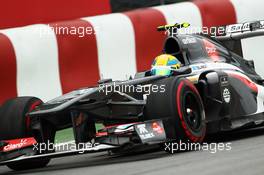 Esteban Gutierrez (MEX) Sauber C32. 07.06.2013. Formula 1 World Championship, Rd 7, Canadian Grand Prix, Montreal, Canada, Practice Day.
