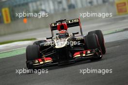 Kimi Raikkonen (FIN) Lotus F1 E21 runs wide. 07.06.2013. Formula 1 World Championship, Rd 7, Canadian Grand Prix, Montreal, Canada, Practice Day.