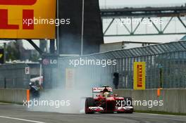 Felipe Massa (BRA) Ferrari F138 locks up under braking. 07.06.2013. Formula 1 World Championship, Rd 7, Canadian Grand Prix, Montreal, Canada, Practice Day.