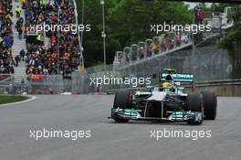 Lewis Hamilton (GBR) Mercedes AMG F1 W04. 07.06.2013. Formula 1 World Championship, Rd 7, Canadian Grand Prix, Montreal, Canada, Practice Day.