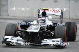 Valtteri Bottas (FIN) Williams FW35. 07.06.2013. Formula 1 World Championship, Rd 7, Canadian Grand Prix, Montreal, Canada, Practice Day.