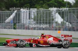 Felipe Massa (BRA) Ferrari F138. 07.06.2013. Formula 1 World Championship, Rd 7, Canadian Grand Prix, Montreal, Canada, Practice Day.