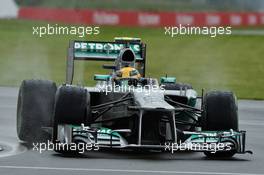 Lewis Hamilton (GBR) Mercedes AMG F1 W04. 07.06.2013. Formula 1 World Championship, Rd 7, Canadian Grand Prix, Montreal, Canada, Practice Day.