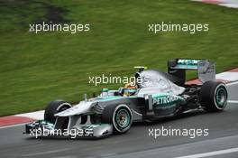 Lewis Hamilton (GBR) Mercedes AMG F1 W04. 07.06.2013. Formula 1 World Championship, Rd 7, Canadian Grand Prix, Montreal, Canada, Practice Day.