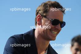 Michael Fassbender (IRE) Actor. 09.06.2013. Formula 1 World Championship, Rd 7, Canadian Grand Prix, Montreal, Canada, Race Day.