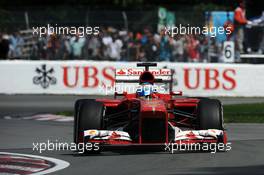 Fernando Alonso (ESP) Ferrari F138. 09.06.2013. Formula 1 World Championship, Rd 7, Canadian Grand Prix, Montreal, Canada, Race Day.