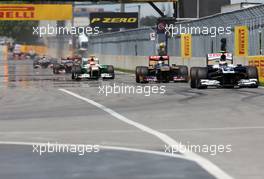Valtteri Bottas (FIN), Williams F1 Team  09.06.2013. Formula 1 World Championship, Rd 7, Canadian Grand Prix, Montreal, Canada, Race Day.