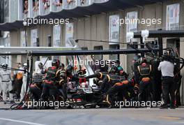 Romain Grosjean (FRA), Lotus F1 Team  09.06.2013. Formula 1 World Championship, Rd 7, Canadian Grand Prix, Montreal, Canada, Race Day.
