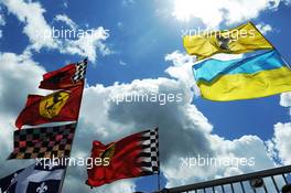Flags. 09.06.2013. Formula 1 World Championship, Rd 7, Canadian Grand Prix, Montreal, Canada, Race Day.