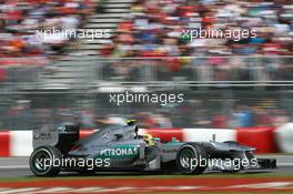 Lewis Hamilton (GBR) Mercedes AMG F1 W04. 09.06.2013. Formula 1 World Championship, Rd 7, Canadian Grand Prix, Montreal, Canada, Race Day.